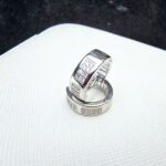 گوشواره ظریف حلقه ای دخترانه