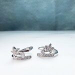گوشواره حلقه ای طرح ستاره