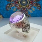 انگشتر نقره آمیتیست اصل