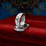 گوشواره جواهری حلقه ای