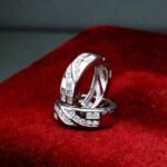 گوشواره جواهری حلقه ای