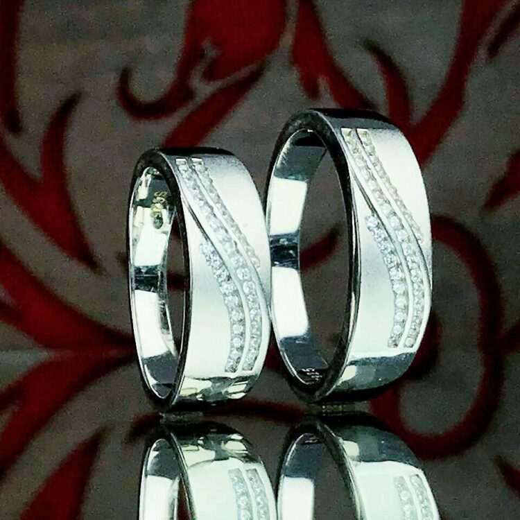 حلقه ست نقره اصل کد 338576