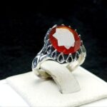 انگشتر نقره گارنت اصلی