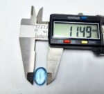 نگین توپاز سوئیسی لیزر کات