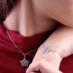 ست نقره زیبای جواهری میکرو