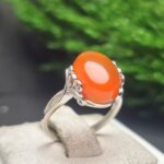 انگشتر نقره زنانه عقیق یمنی اصلی