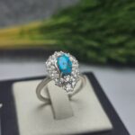 انگشتر نقره زنانه فیروزه