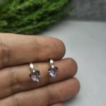 گوشواره نقره آمیتیست
