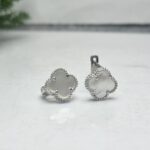 گوشواره نقره ونکلیف صدف