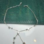 پابند نقره طرح مکعب
