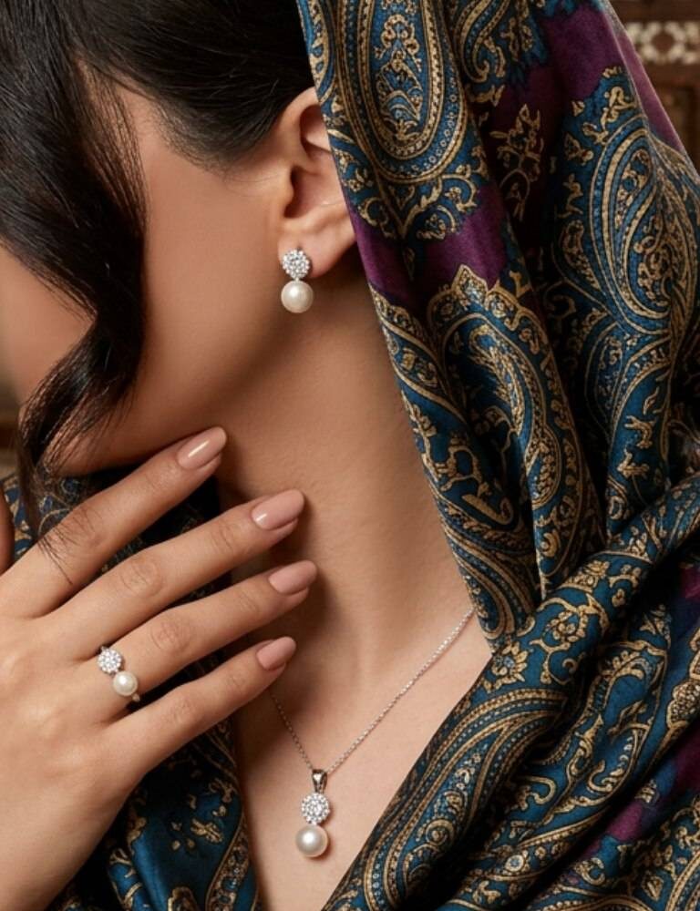 نیم‌ست نقره مروارید پرورشی اصلی