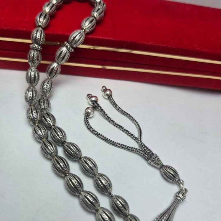 تسبیح نقره ترک