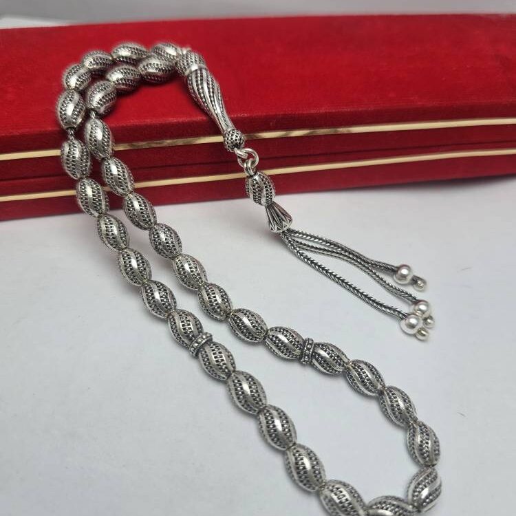 تسبیح نقره ترک