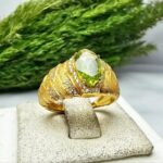 انگشتر نقره زنانه زبرجد اصلی