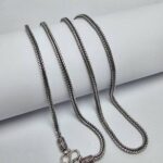 زنجیر نقره سیاه قلم