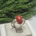 انگشتر نقره زنانه مرجان اصلی